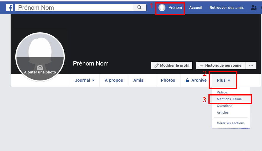 Facebook profil anonymes How to