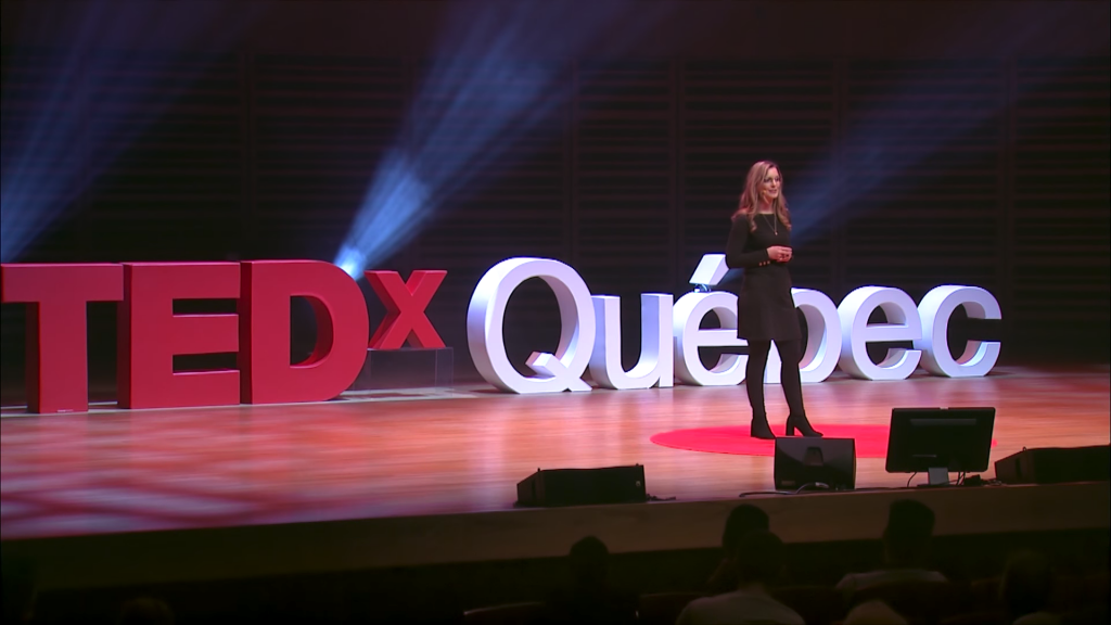 Edith Jolicoeur TEDxQuebec Nano-Influenceurs TED